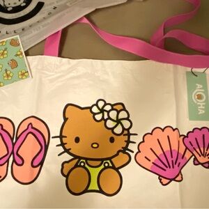 Reversible Hello Kitty x Aloha Collection x DFS Tote NOT AVAILABLE ANYWHERE